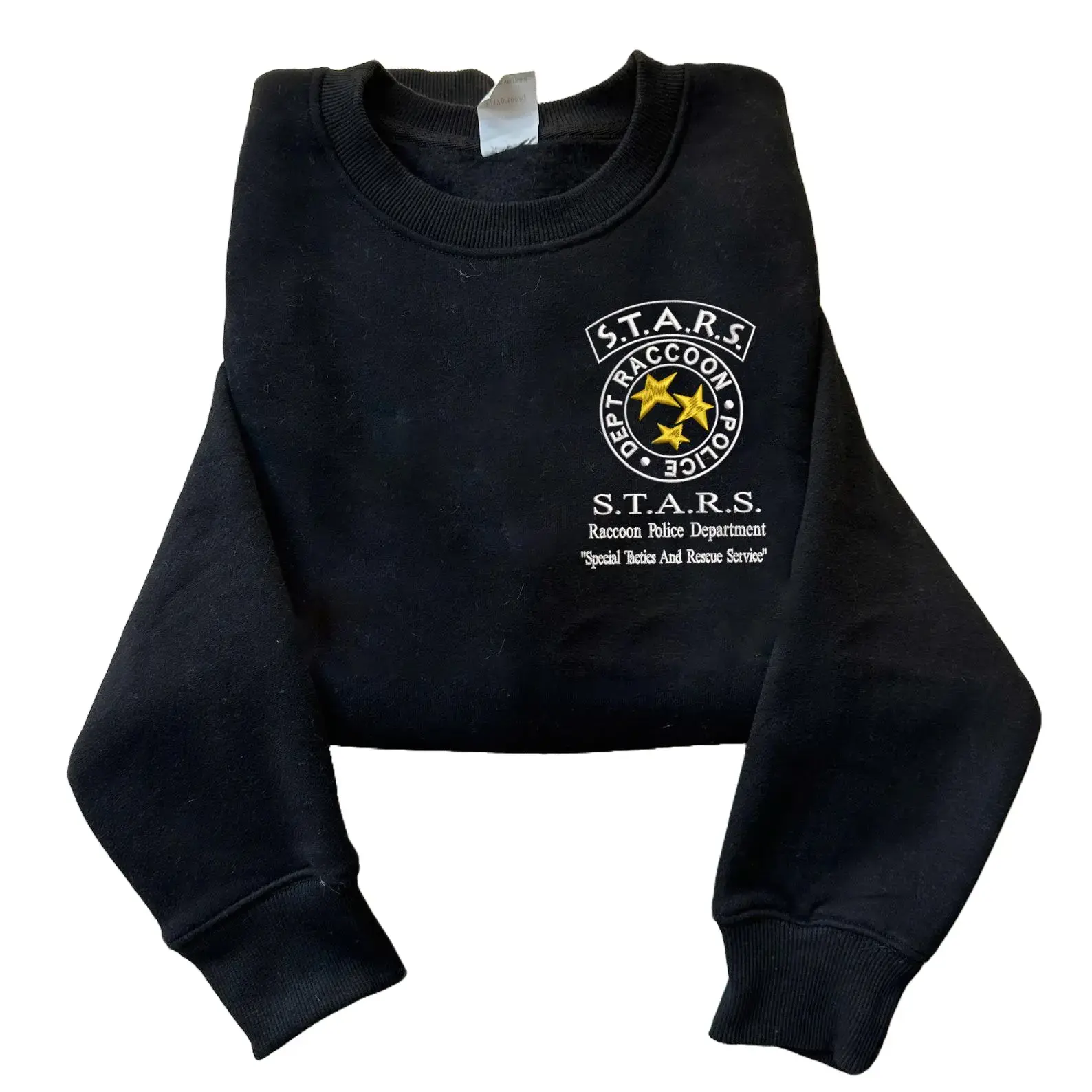 (CORRECT TYPO) Resident Evil Embroidered Sweatshirt, Umbrella Corporation Hoodie, Leon Kennedy Shirt, Horror Game Merch, Gamer Gift