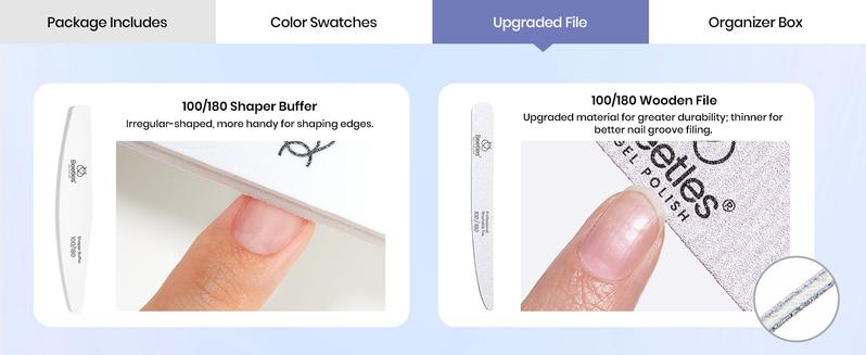 Beetles Cat Eye Gel Polish Set, DIY Nails at home gift Bunny Cutics Cosmetic Manicure Gift for women girls Fall Nail Halloween Nail Black Friday Winter Nail Christmas Gift