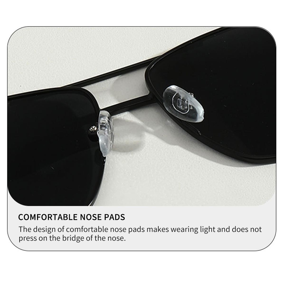 Classic Aviator Sunglasses for Men Women - UV400 Protection, Lightweight Metal Frame, Comfortable Nose Pads - Ideal for Driving, Beach & Outdoor Classic Aviator Sunglasses for Men Women - UV400 Protection, Lightweight Metal Frame, Comfortable Nose Pads - Ideal for Driving, Beach & Outdoor