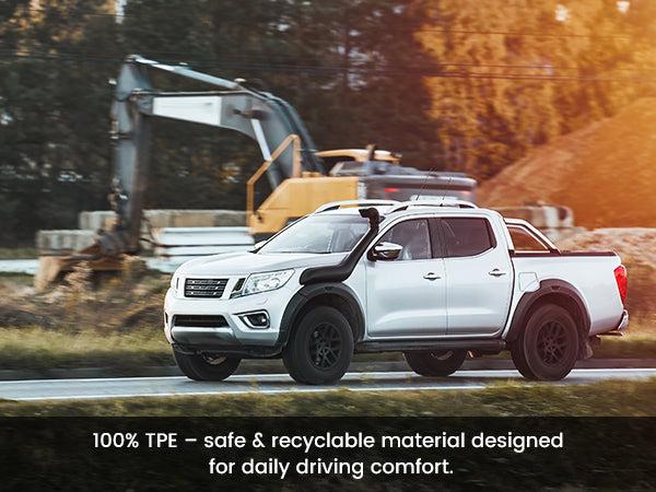 Lasfit fit for 2013-2018 Ram 1500 All-Weather 1st row Floor Mats, Fit Carpet Floor Only