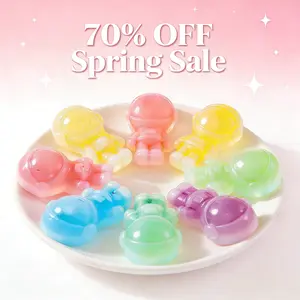 【SpringGlowUp】Viral Astronaut-Themed Wax Candy Fun Snack – GummyGlow Wax Bottle Candy, Jelly Filled Variety Flavor Juice, Soft Wax Old-School Mini Drinks, ASMR Stress-Relieving Snack, Cute, Sweet Bonbon Treats