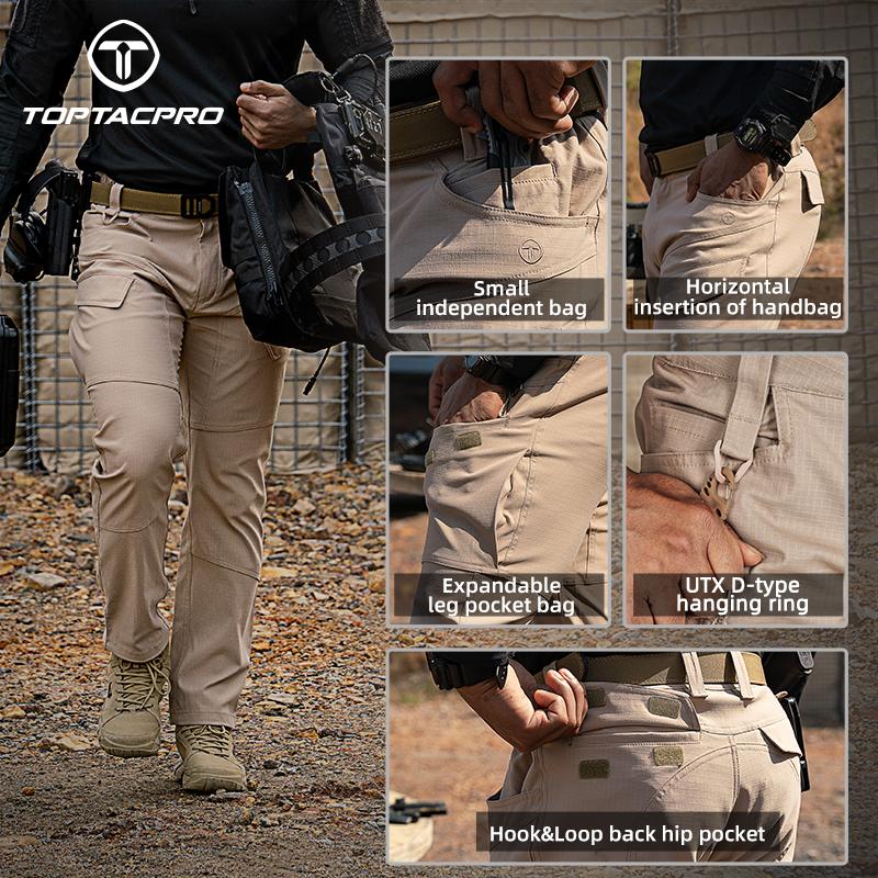 TOPTACPRO Men’s Tactica EDC Cargo Pant Waterproof Elastic Fabric Ripstop Versatile Outdoor Sweatpantsmen 8201 SpringStatements TOPTACPRO Men’s Tactica EDC Cargo Pant Waterproof Elastic Fabric Ripstop Versatile Outdoor Sweatpantsmen 8201 SpringStatements
