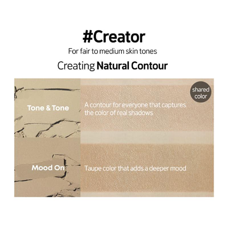 [ETUDE Official] Curl Fix Mascara & Curler Set #02 BROWN + Contour Powder #01(Creator) & Brush Set | 24H Smudge Proof Curl | Waterproof & Volumizing | K-Idol Essential Look