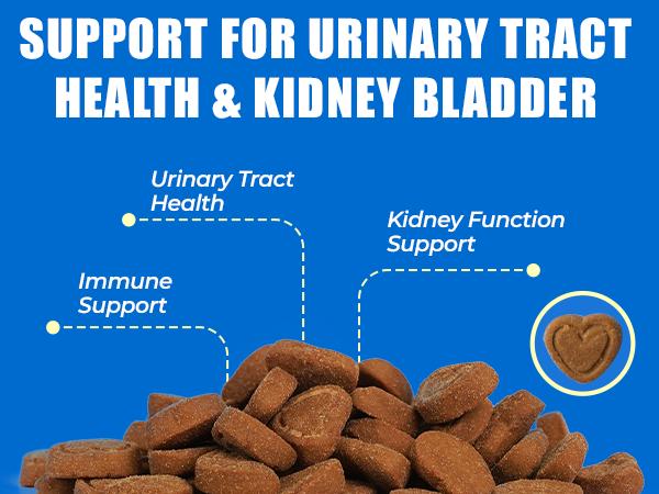 Just Try Urinary Tract Cat Bites - Urinary Support with Cranberry & D-Mannose Bladder Health Formula - Chicken Flavor 6.35 oz