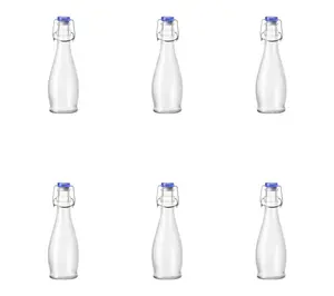 10 Strawberry Street Set of 6 Indro Swing Top Bottle