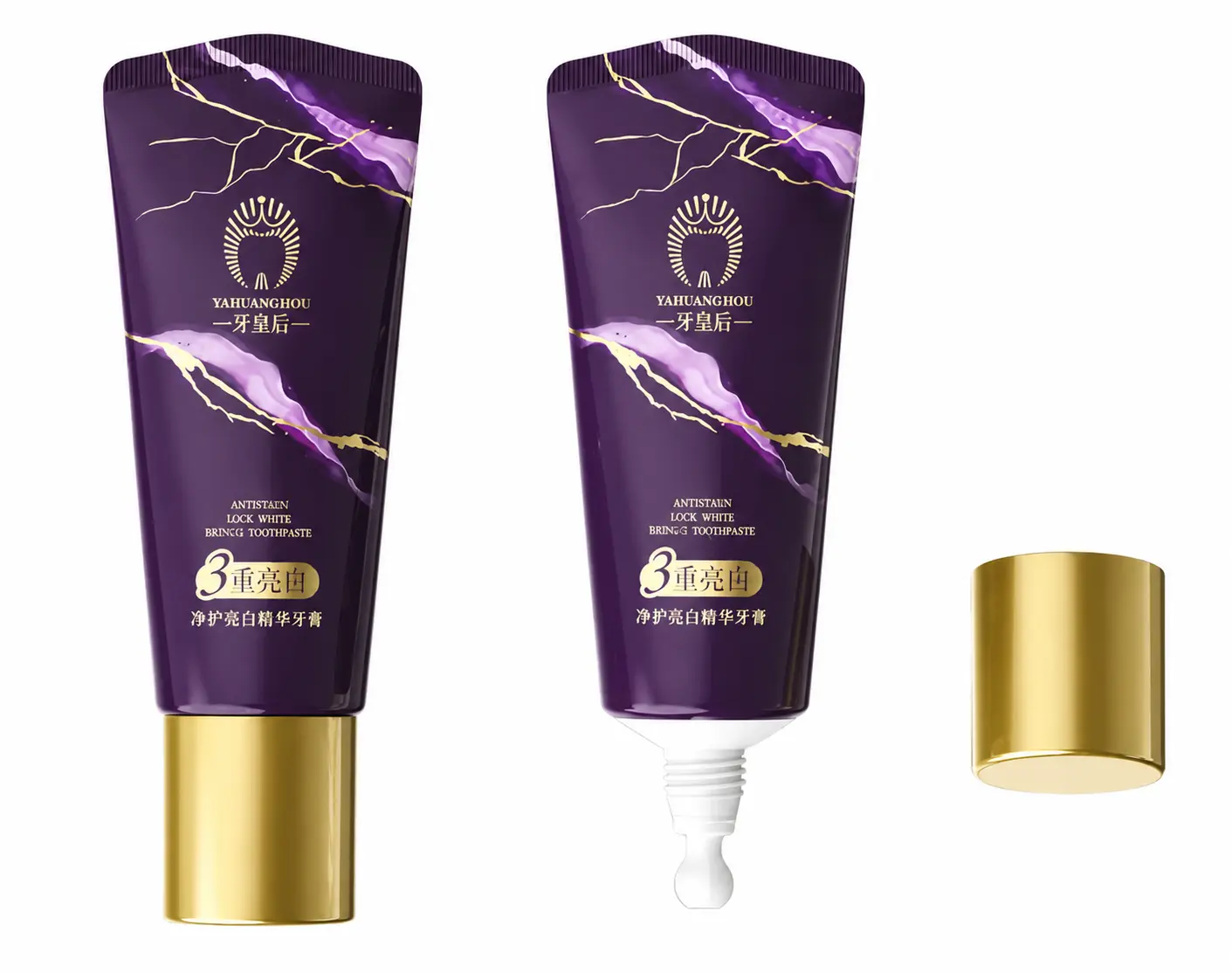 Viral Whitening Formula Toothpaste, Oral Daily Gentle Cleansing, Stain Removal, Fresh Breath for Yellow Teeth - Teeth Whitening Products