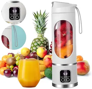 Holidays And Birthdays Blender for Shakes & Smoothies! Cordless Blender, 15.02 oz, Ice Crushing, USB Rechargeable, Make Party Shakes, Morning Smoothies & Healthy Drink,