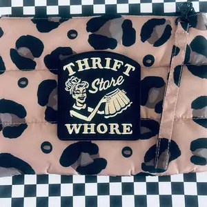 Thrift Store zipper Bag