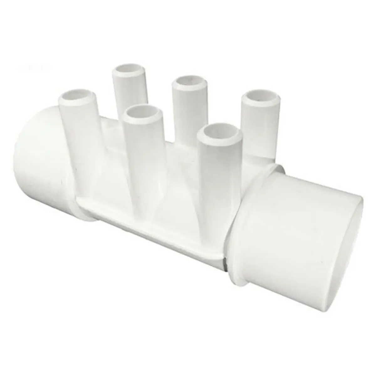 212 MAIN SB Pool Manifold, 2 in. Slip x 2 in. Spigot Connection with 0.75 in. Ports, Plumbing Part for Swimming Pools & Spa Supplies, Pool Supplies