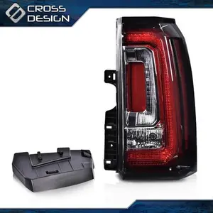 CROSSDESIGN Rear Right RH LED Tail Light Brake Lamps Fit For 2015-2020 GMC Yukon/Yukon XL