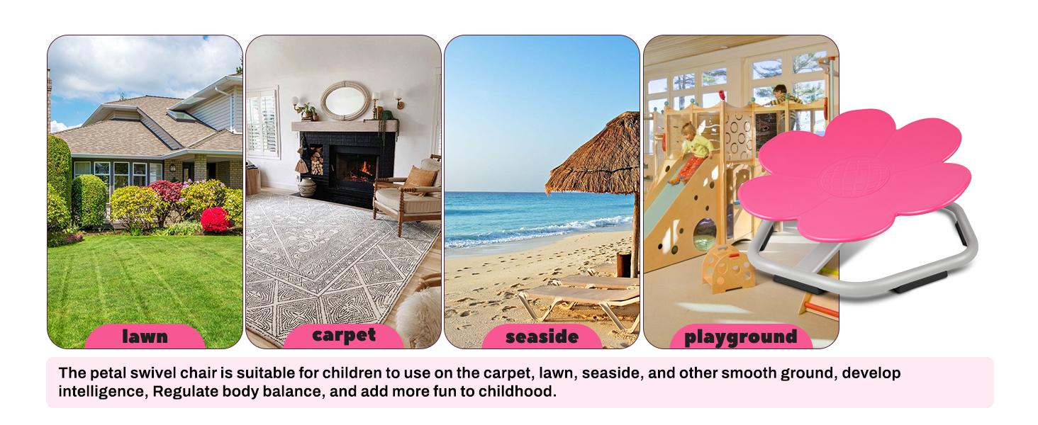 sensory spin chair for adults,Indoor Balancing Chair Kids Swivel Chair Sensory Toy ADHD Anxiety Tools,Body Coordination Balance Training anxiety relief fidget toy Fun Furniture Children kids outdoor play