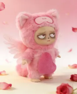 Grumpipi 100% Valentine's Day Hanging Card Plush Doll