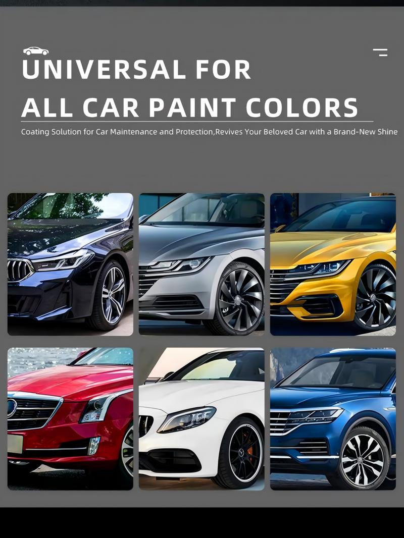 Car Coating Spray-Advanced Automobile Quick-acting Coating Agent With Dust -Proof and Glazing Effects -Long Lasting Car Paint Waxing Solution For a Showroom Shine