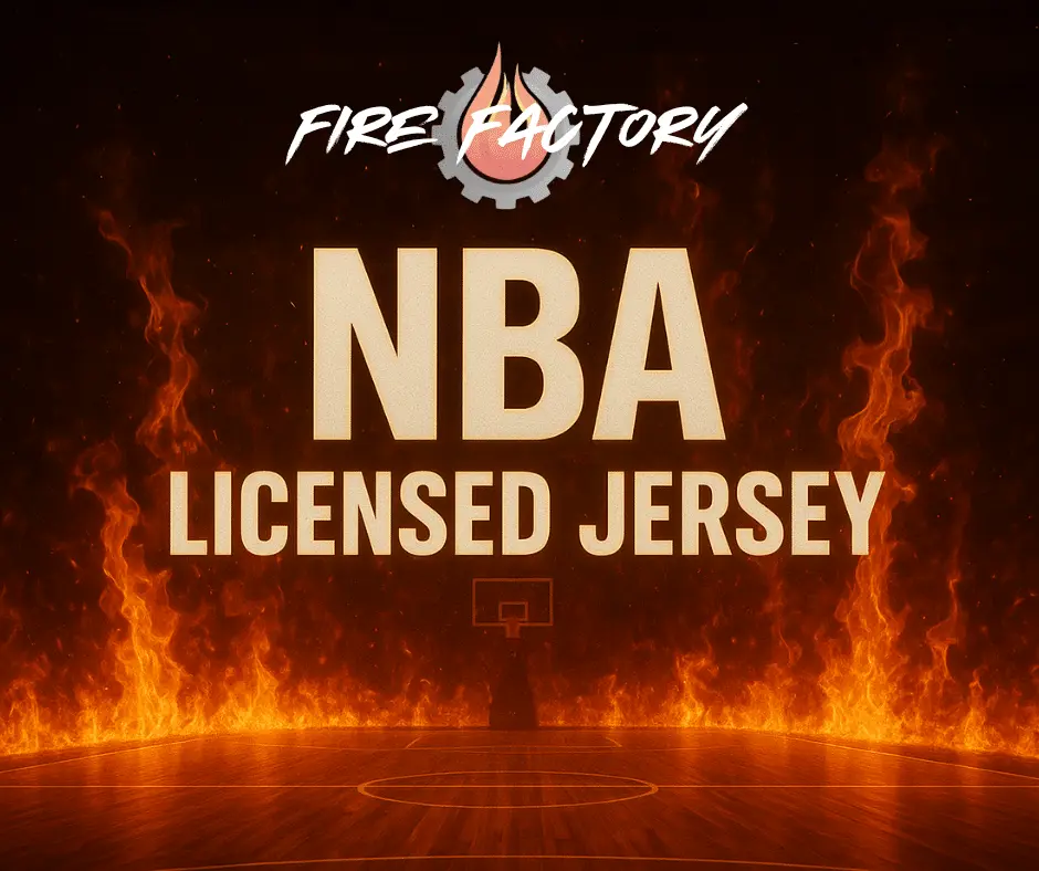 Fire Factory Autographed Licensed NBA Jersey! Case of 9 Mystery Boxes