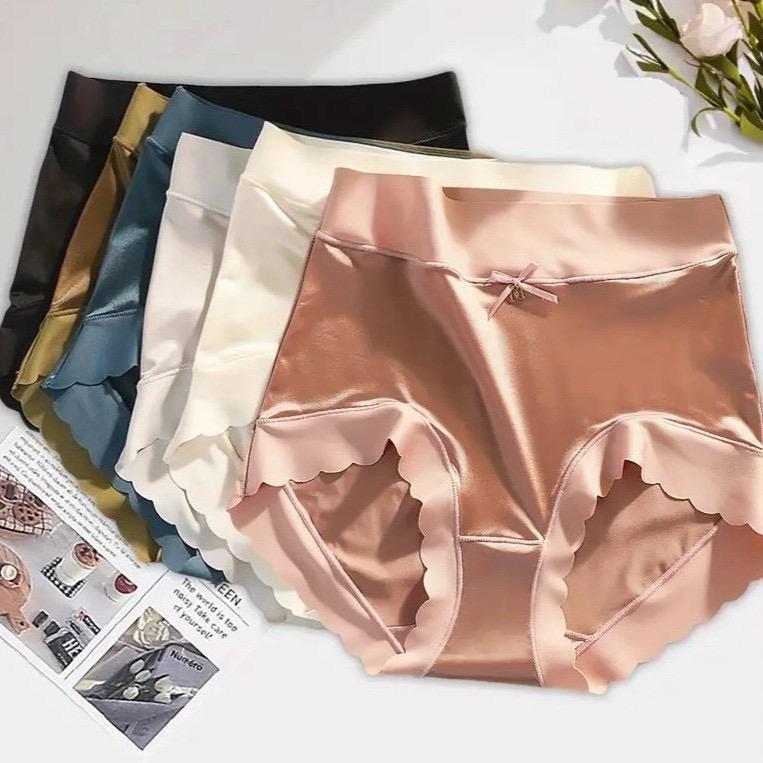 6 Pack Mid Waist Women'sBriefs,BreathableComfortable Soft Briefs,Elastic Hip LiftingBriefs, Fit Everyday Wear Elegant & Stylish DesignWomen's Briefs,M-XXL innersy woman breathable seamless panty cotton bikini waist brief Plus Mid-Rise Underwear