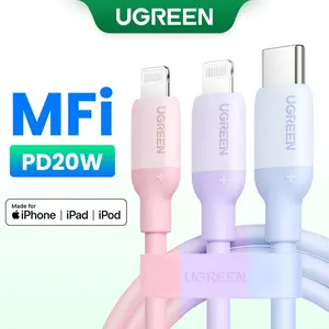 UGREEN 3.3FT USB C to Lightning & USB C Cable MFi Certification Lightning Cable Compatible with iPhone 17-8 Series, iPad 9, AirPods Pro, and More,TikTokShopBlackFriday ,TikTokShopJumpstartSale