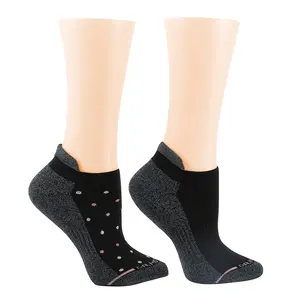 Tri Color Dots | Ankle Compression Socks For Women