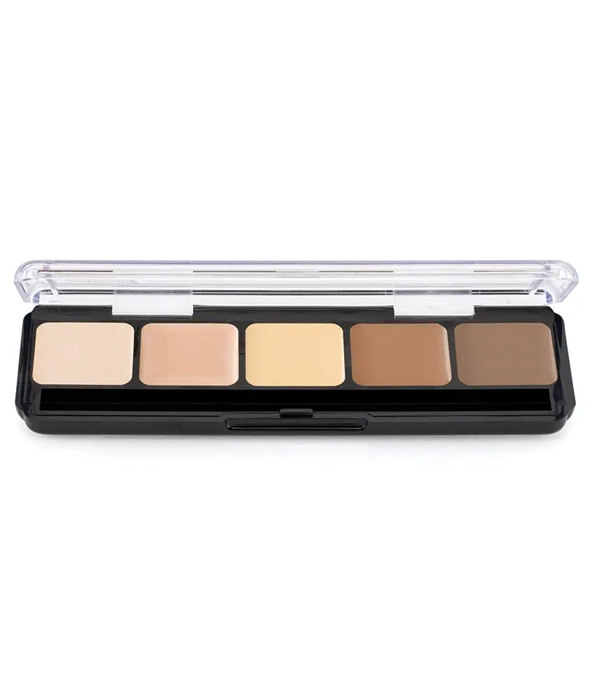 Highlight and Contour Palettes Makeup Foundation Pigment Blend Cosmetic Golden Bronzer