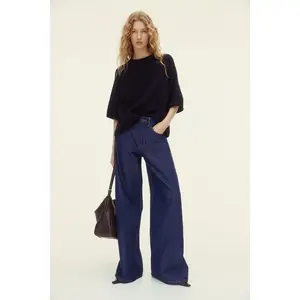 H&M Wide High Waist Jeans