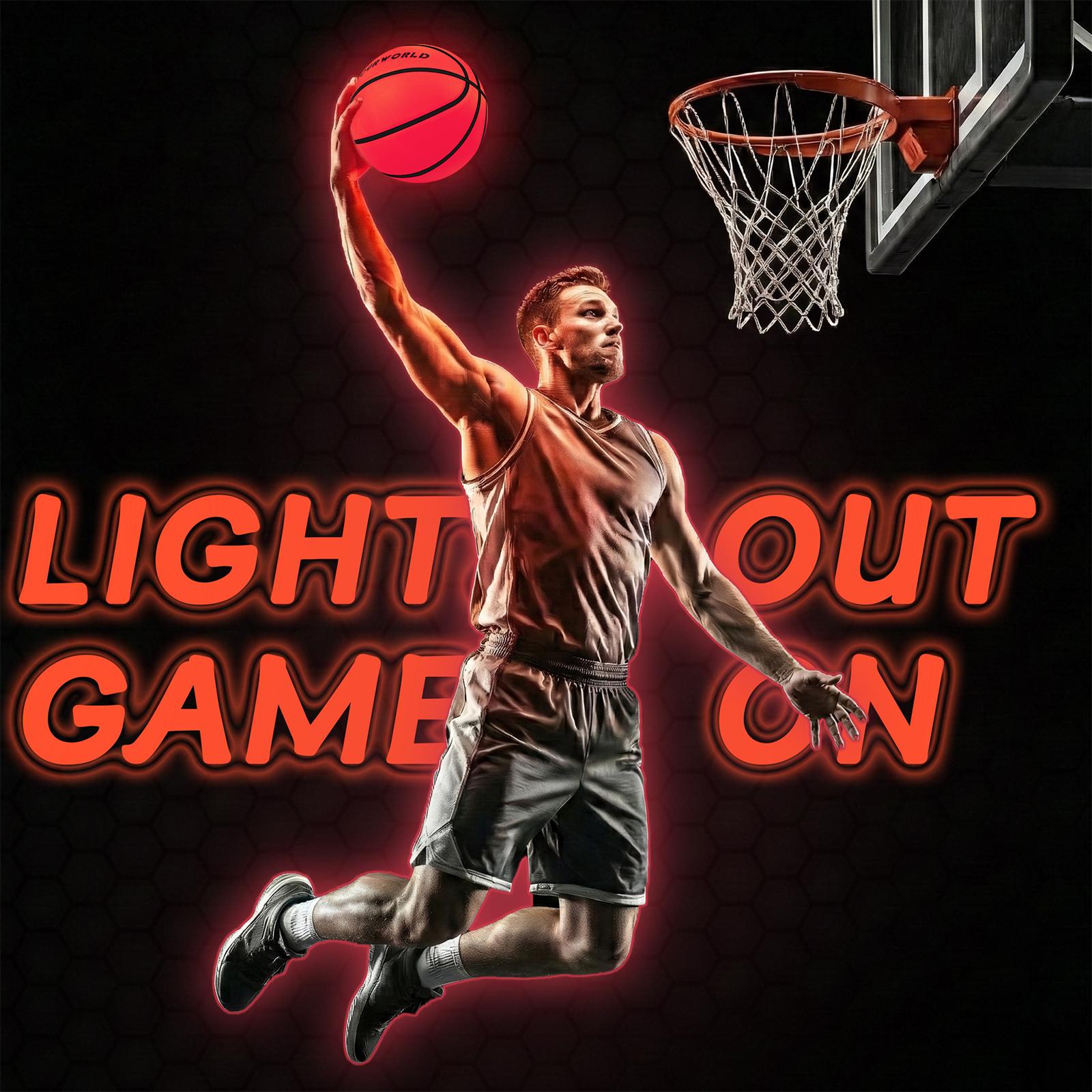 Light Up LED Basketball, Glow in The Dark, Sizes 7 Light Up Ball for Kids, Teens & Adults, Red Glow for Outdoor Games, Sports, Birthday Gifts Ideas for Boys Light Up LED Basketball, Glow in The Dark, Sizes 7 Light Up Ball for Kids, Teens & Adults, Red Glow for Outdoor Games, Sports, Birthday Gifts Ideas for Boys