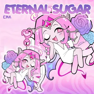 ETERNAL SUGAR COOKIE Keychain, Cookie Run Kingdom Acrylic Keychains, CRK Keyring, Small, Meaningful, And Full Of Character, Unique Keychains That Add Charm To Every Bag And Key.