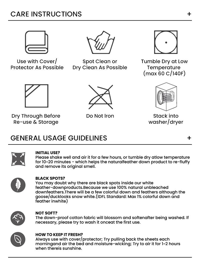 APSMILE Memory Goose Feather Down Pillow Set of 2 with Organic Cotton Cover Super Fluffy Cozy Hotel Collection for Side Back and Stomach Sleepers