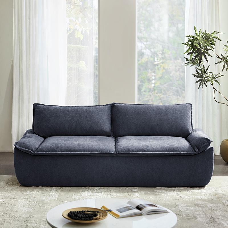 Hulala Anorea Effortless Mobility and Boneless Sofa, Modern Design with Elegant Details, Comfortable All-Foam Construction, Compressed Packaging