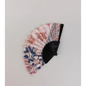 Spring Muse Boho Print Folding Fan
