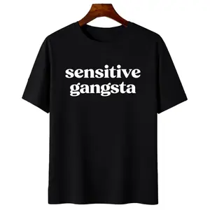 “Sensitive Gangsta” Tee for Those Who Balance Strength and Softness with Pride