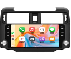 8Core 10.33 Inch 4+64G Car Radio for Toyota 4Runner 2010-2019 for JBL,Wireless CarPlay Android Auto,Android 13 IPS Screen Radio GPS 48-EQ BT DSP SWC Mic Backup Camera，Black