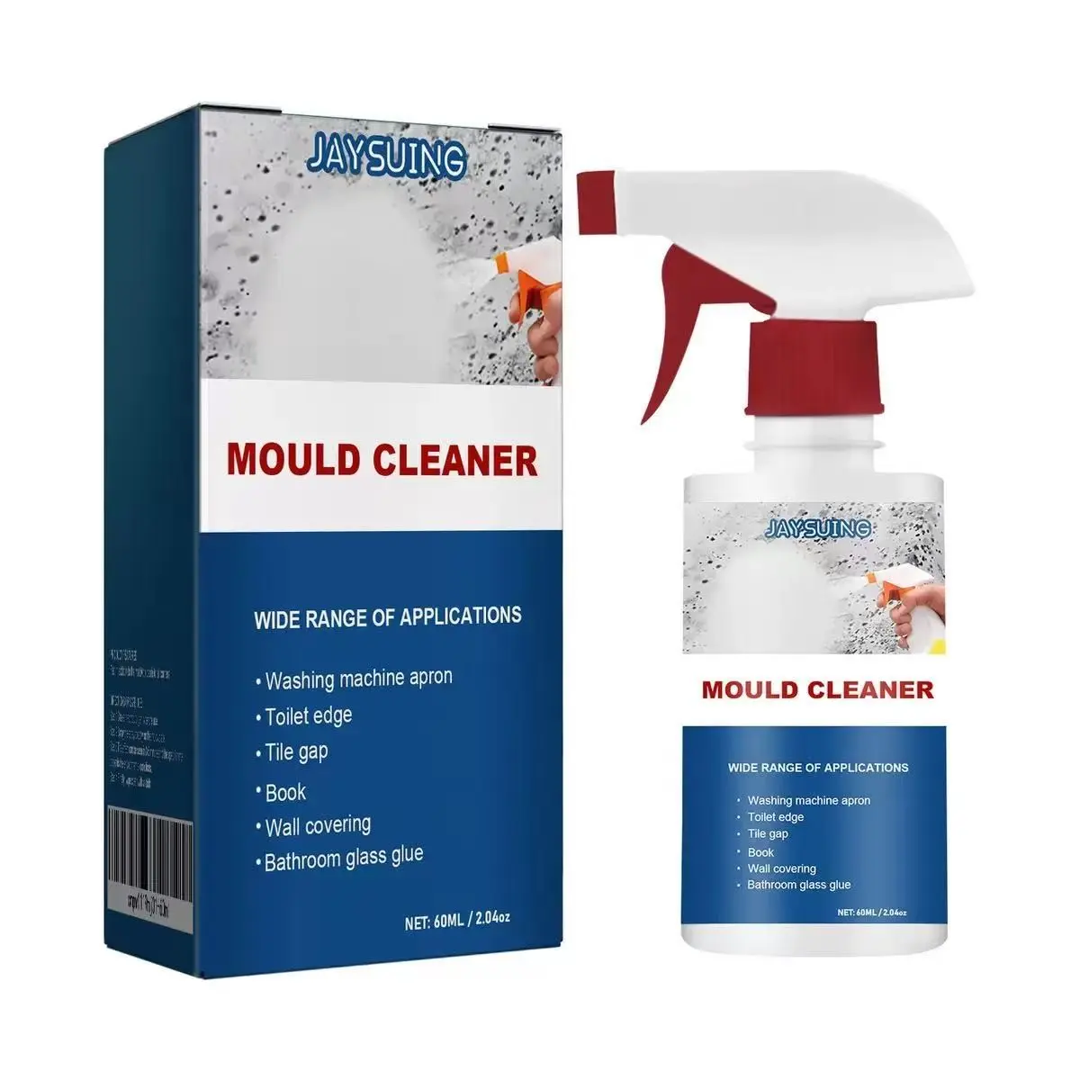Jaysuing Mold Cleaner Spray, Ceiling Bathroom Tile Wall Multi-Purpose Fresh Clean Stain Mildew Spot Maintenance Spray