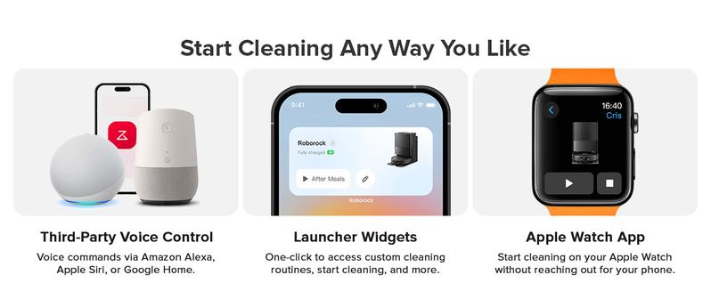 Roborock Qrevo Series Robot Vacuum and Mop, 10,000Pa suction, Self-Drying, Auto Mop Washing, Self-Emptying & Refilling, 10mm Mop Lifting, Smart Obstacle Avoidance (QV 35S) #TikTokShopJumpstartSale