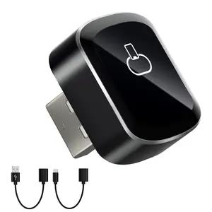 Wireless CarPlay Adapter for Apple iPhone iOS 10+ & Android 11+, Mini Edition, Converts Wired Connections to Wireless CarPlay, Zero delay, Plug-and-Play