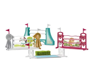 Schleich Horse Club Obstacle Course AccessoriesPlayset