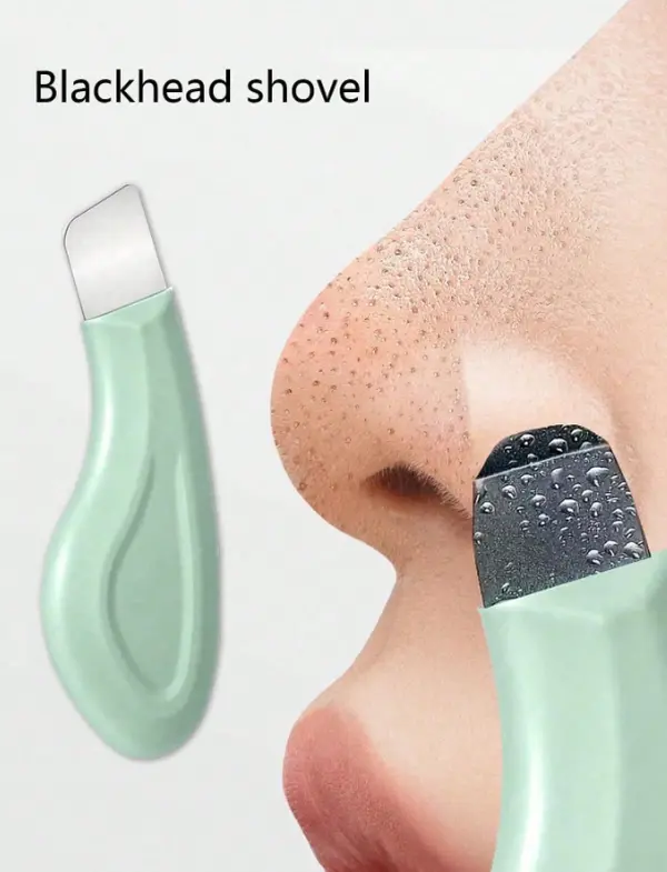 1pc Blackhead Remover Tool - Gentle Facial Cleaning Tool for Cleansing, Morning Skincare Prep, Business Travel, All Seasons Pore Cleaner, Flawless Beauty Gift for Personal Care