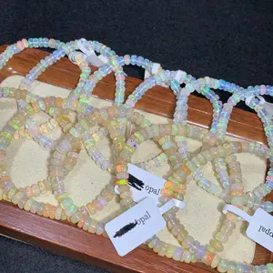 【Ethiopian Welo Opal】Ethiopian Welo Opal Beads Bracelet Jewelry, Birthstone, Energy Healing Crystals, Bracelets for her