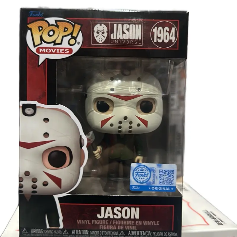 Funko New Pop Vinyl Jason Figurine - Hot Topic Exclusive, TV/Movie Character Collectible, Statues & Bobbleheads Item, No Warning Applicable, Jason Figurine Figurines, Statues & Bobbleheads
