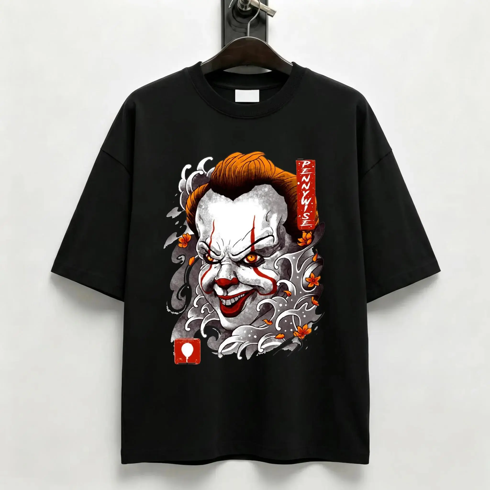 Saw Billy Puppet Want To Play A Game Graphic T-Shirt｜Classic Horror Movie Billy The Puppet Tee, Vintage Horror Print Shirt, Halloween Outfit For Horror Fans