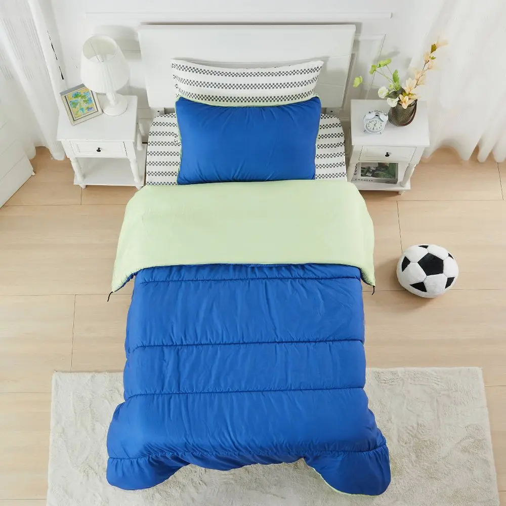 Sportopia Twin Ruched Paracord Comforter, Bedding Linen for Bedroom Use