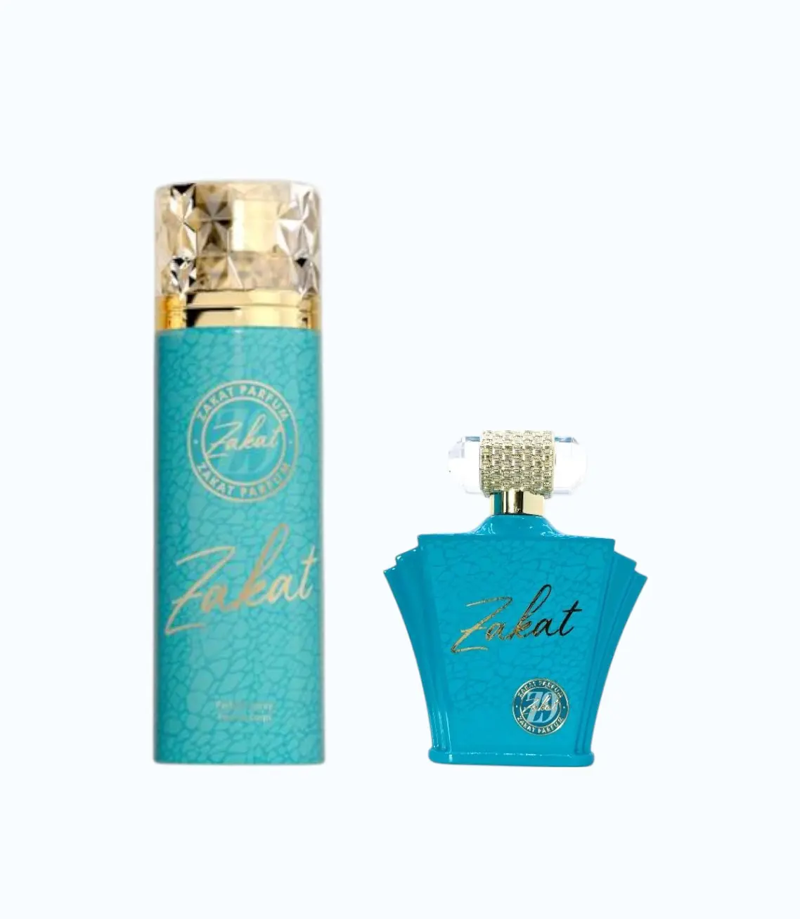 Zakat Parfums Bundle | Z | 9 | Women's Fragrance | 100 ML + 200 ML | Eau De Parfum + Body Spray | Litchi - Cassis & Mandarin Orange