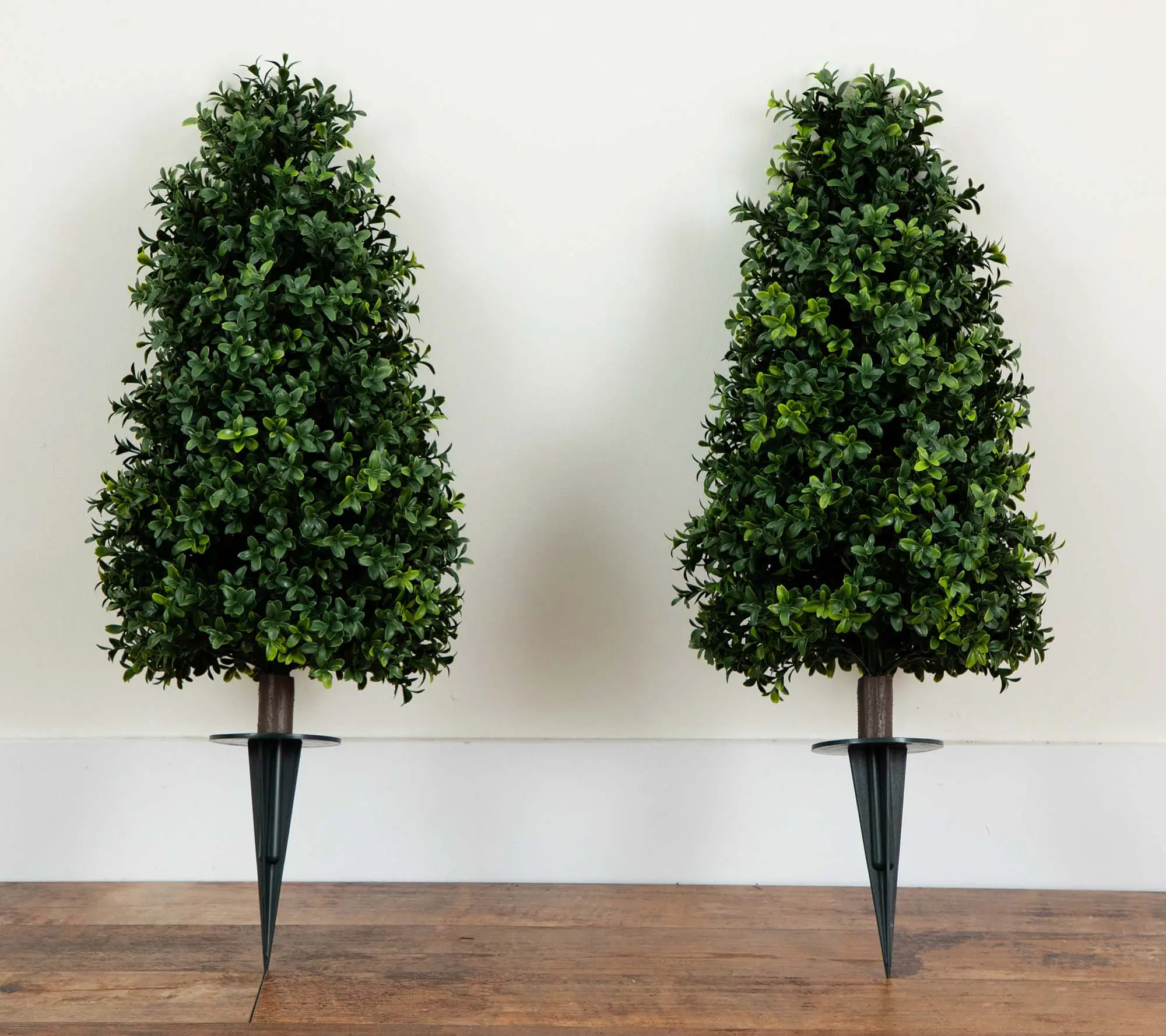 Nearly Natural UV Resistant 30" Faux Boxwood Plant - Set of 2