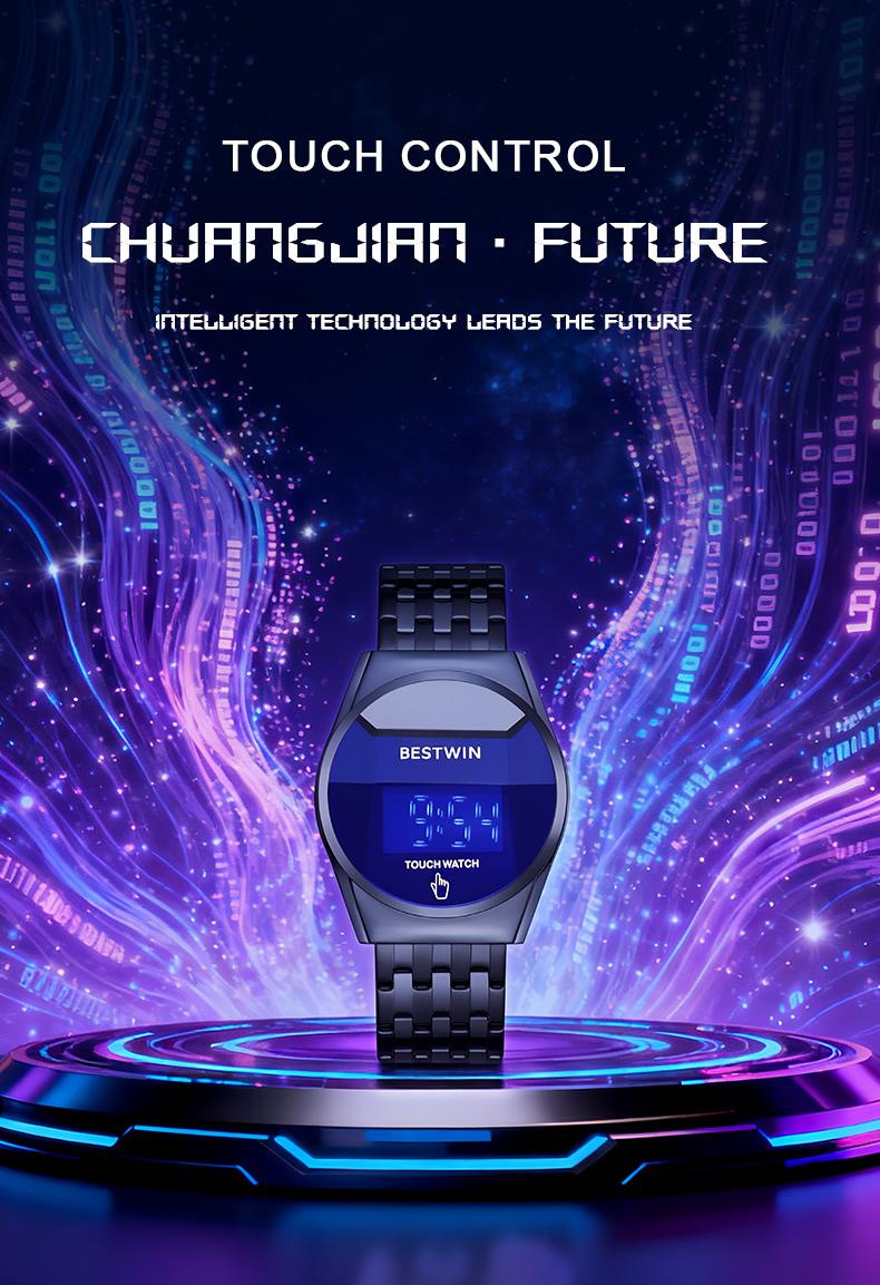Premium Luxury Men’s Touchscreen Racing Sport Watch – Iridescent Diamond-Cut Mirror Face, Multifunctional Chronograph, Durable Stainless Steel Build, Dual Casual-Business Style, Fashionable Timepiece & Perfect Gift for Him Premium Luxury Men’s Touchscreen Racing Sport Watch – Iridescent Diamond-Cut Mirror Face, Multifunctional Chronograph, Durable Stainless Steel Build, Dual Casual-Business Style, Fashionable Timepiece & Perfect Gift for Him