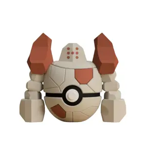 Regirock Poke Ball - Inspired 3D Printed Collectible