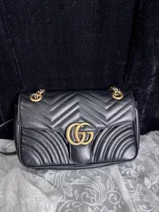 Pre-owned GUCCI leather Crossbody Bags Pre loved Marmont Bag