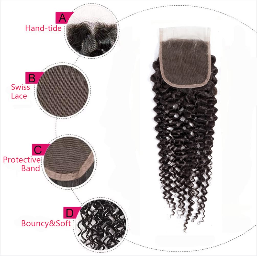 [LIVE ONLY CLEARANCE] Wequeen Transparent & HD Lace Closure 10A Grade 2"x6";4"x4";5"x5";13"x4" Upgrade Body Wave Straight #1B Natural Black 12-20inch Budget Friendly Wig