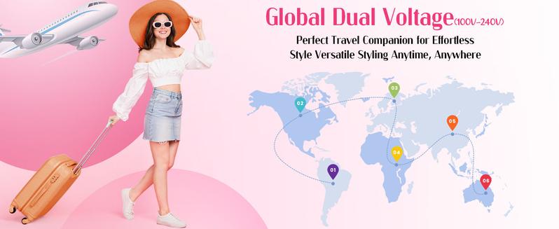 Spitcale 5-in-1 Interchangeable Curling Iron Set 5 Styling Tools 28mm 32mm 40mm Roll Hair Straightener Brush Volumizing Comb & Curling Iron 3 Temp Timer Negative Ions Pink Attachment Spitcale 5-in-1 Interchangeable Curling Iron Set 5 Styling Tools 28mm 32mm 40mm Roll Hair Straightener Brush Volumizing Comb & Curling Iron 3 Temp Timer Negative Ions Pink Attachment