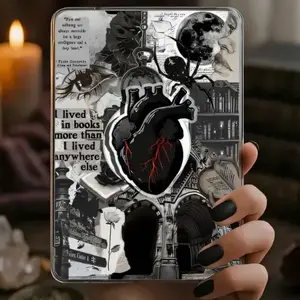 Kindle Accessories Lords Series, Dark Theme Phone Holder, Gothic Romance Pop Socket, Magnetic Bookish Gift