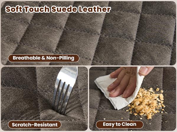 【Stock Up Sale】Ovios Home Office Desk Chair with Durable Silent Casters, Wide Seater Computer Chair with Lumbar Support Adjustable Height, 360° Rolling Swivel Rocking Executive Task Armrests Chair