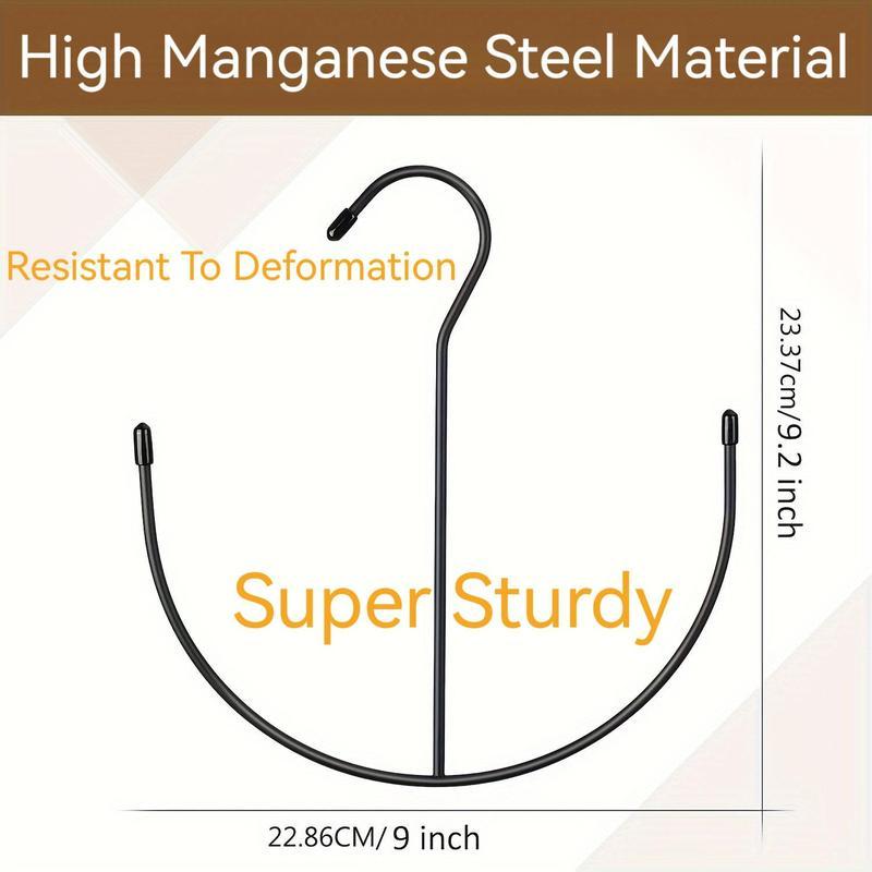 Hat Holder Hanger, 1/2/4 Counts Hat Organizer, Belt Hanger, Belt Organizer, Bra Hanger, Space Saving Stainless Steel Multi-function Hat Organizer Rack, Home Organizer for Closet-YY