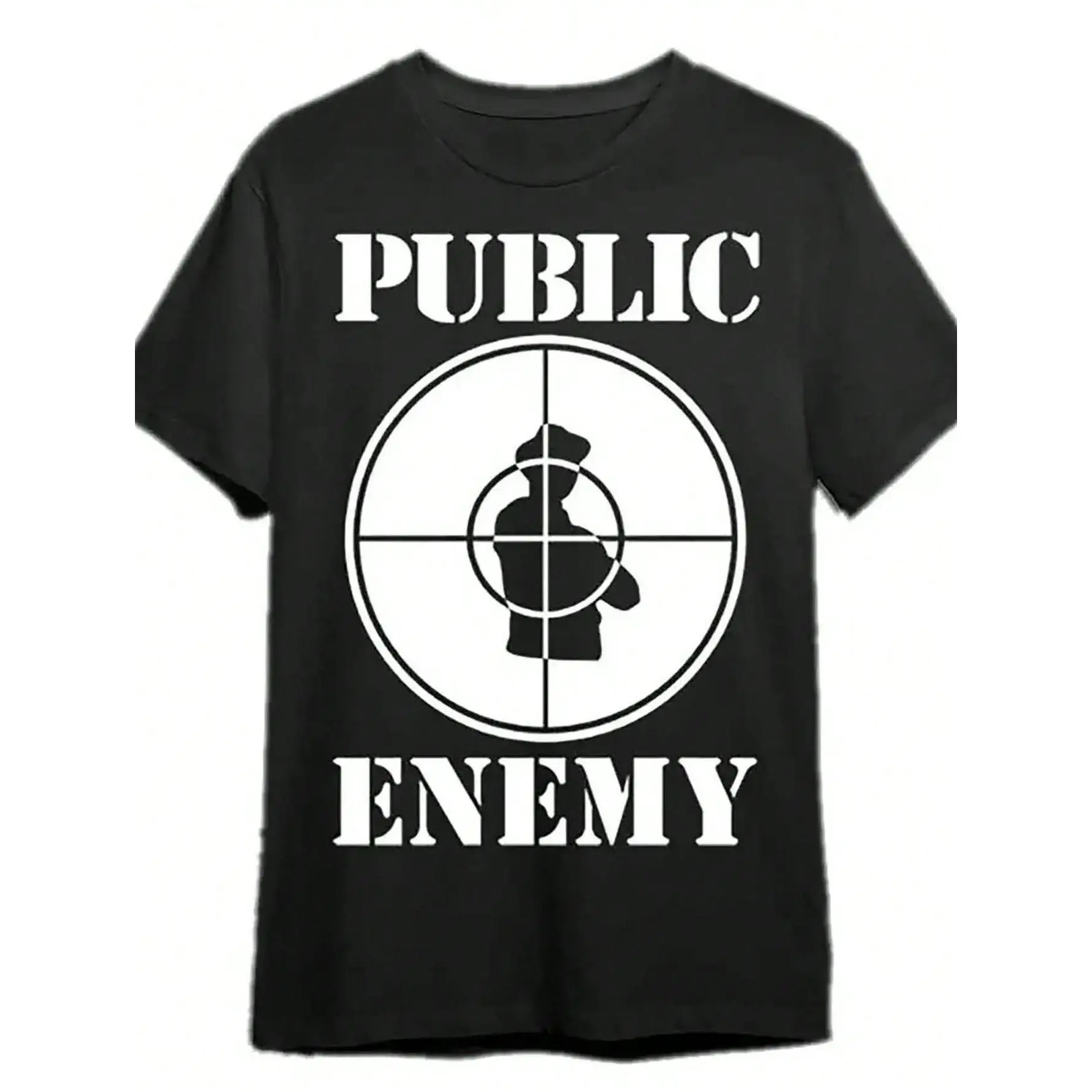 Men's Streetwear Graphic T-Shirt in Cotton Fabric, Casual Loose Fit Round Neck Tee - Summer Menswear & Plus Size Clothes, Tops